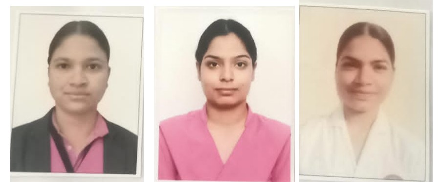 Nursing College student Taman secured first position 